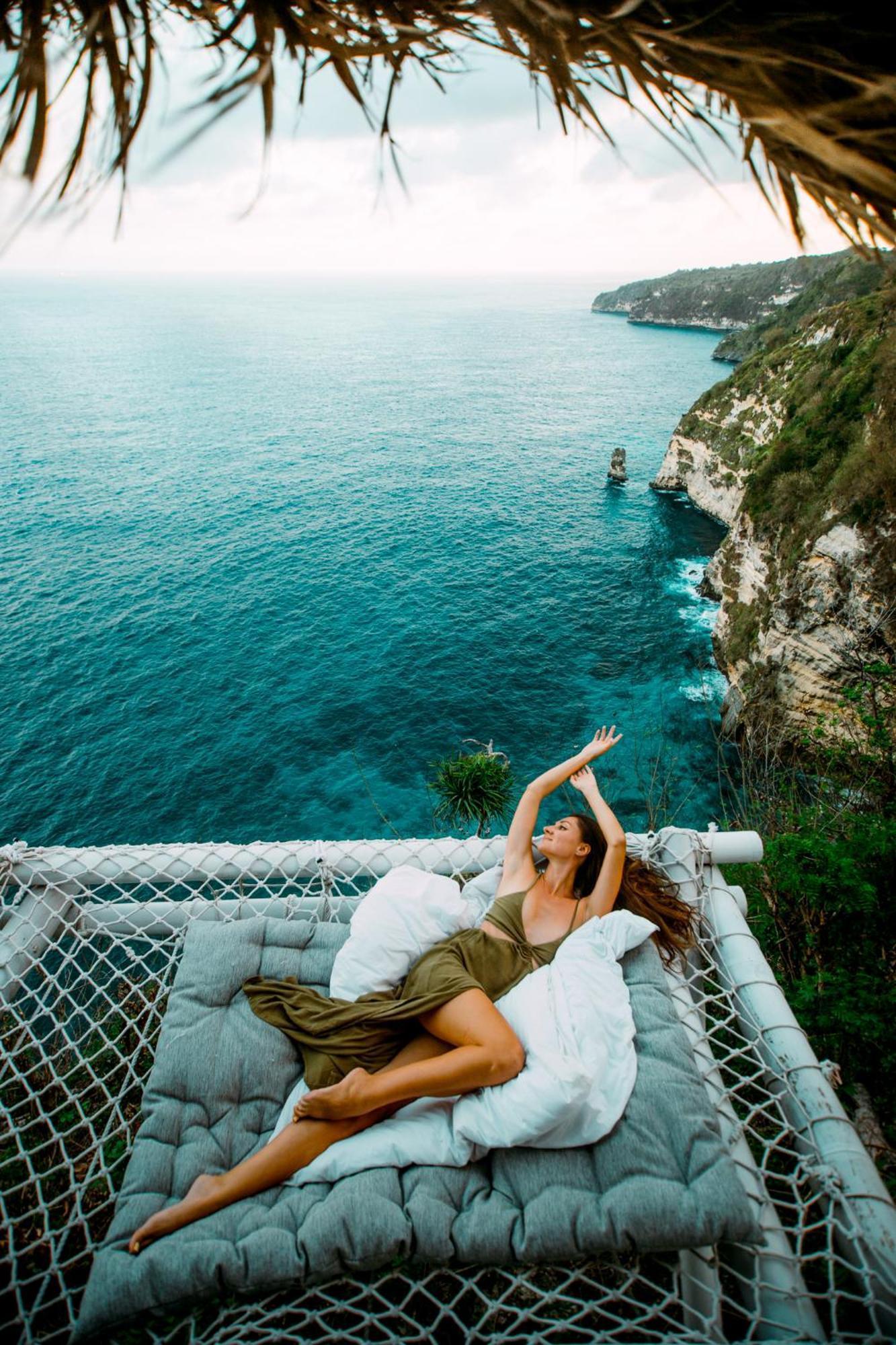 Tropical Glamping Nusa Penida Diamond Beach - Cliff Side Edge Polilit エクステリア 写真