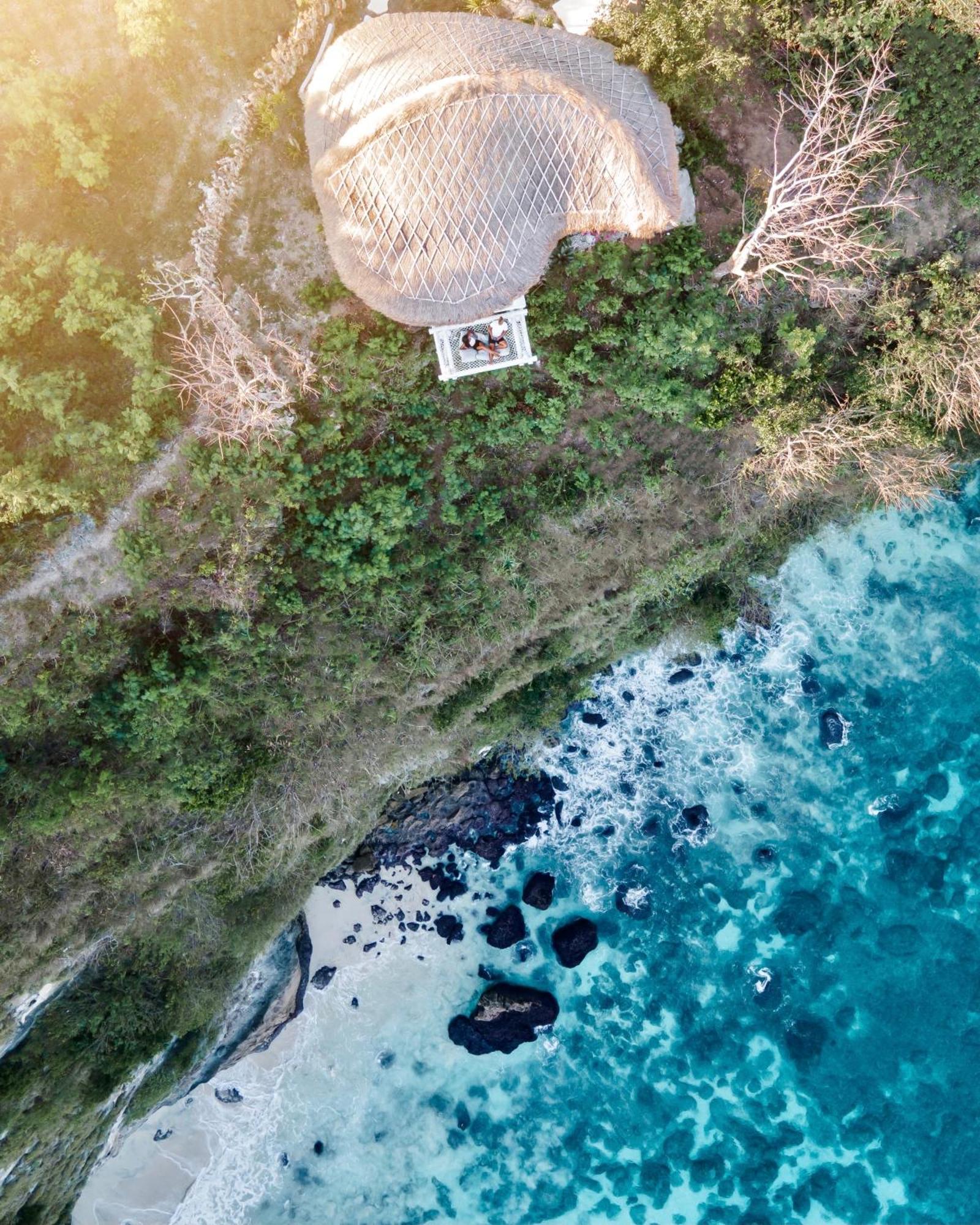 Tropical Glamping Nusa Penida Diamond Beach - Cliff Side Edge Polilit エクステリア 写真