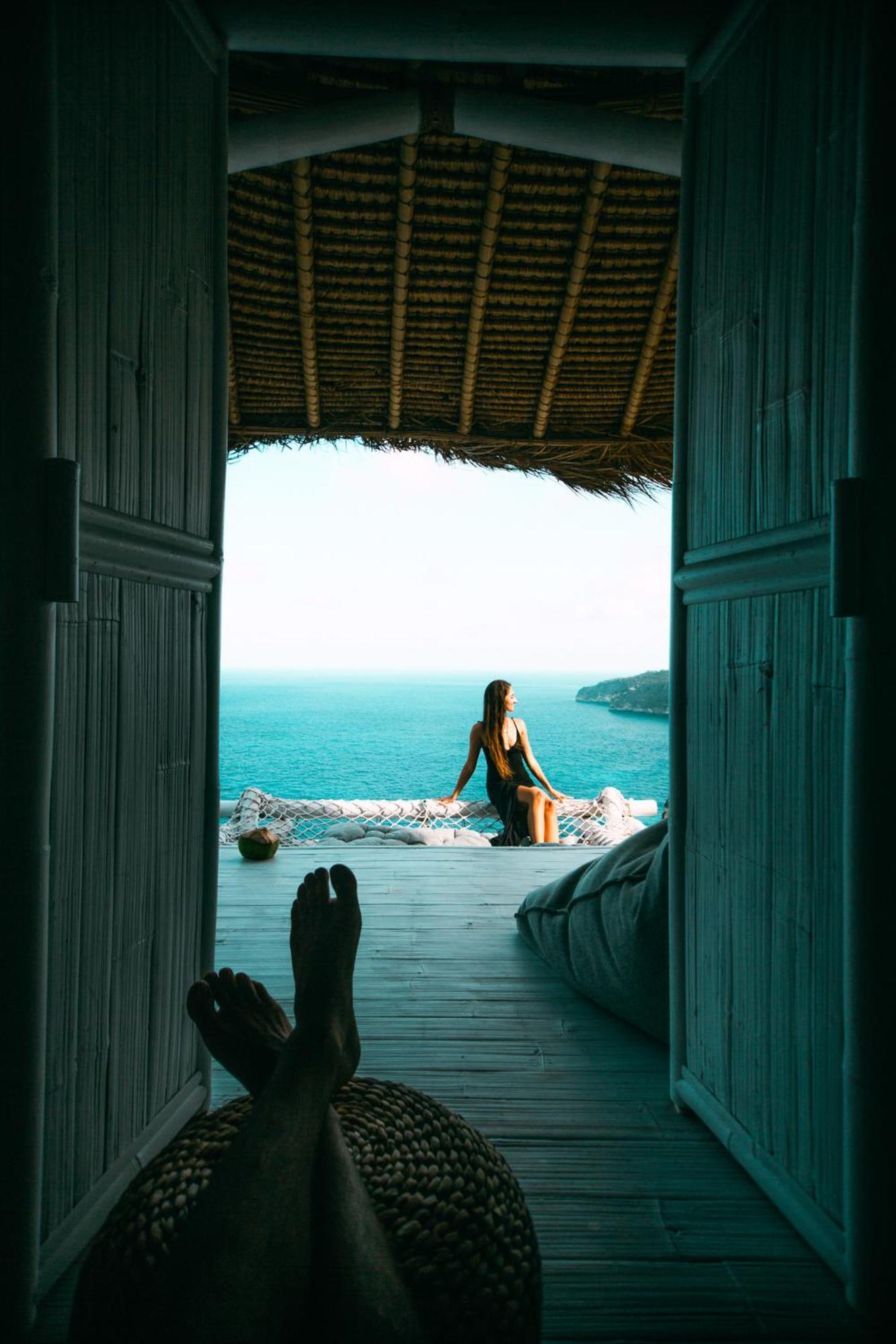 Tropical Glamping Nusa Penida Diamond Beach - Cliff Side Edge Polilit エクステリア 写真
