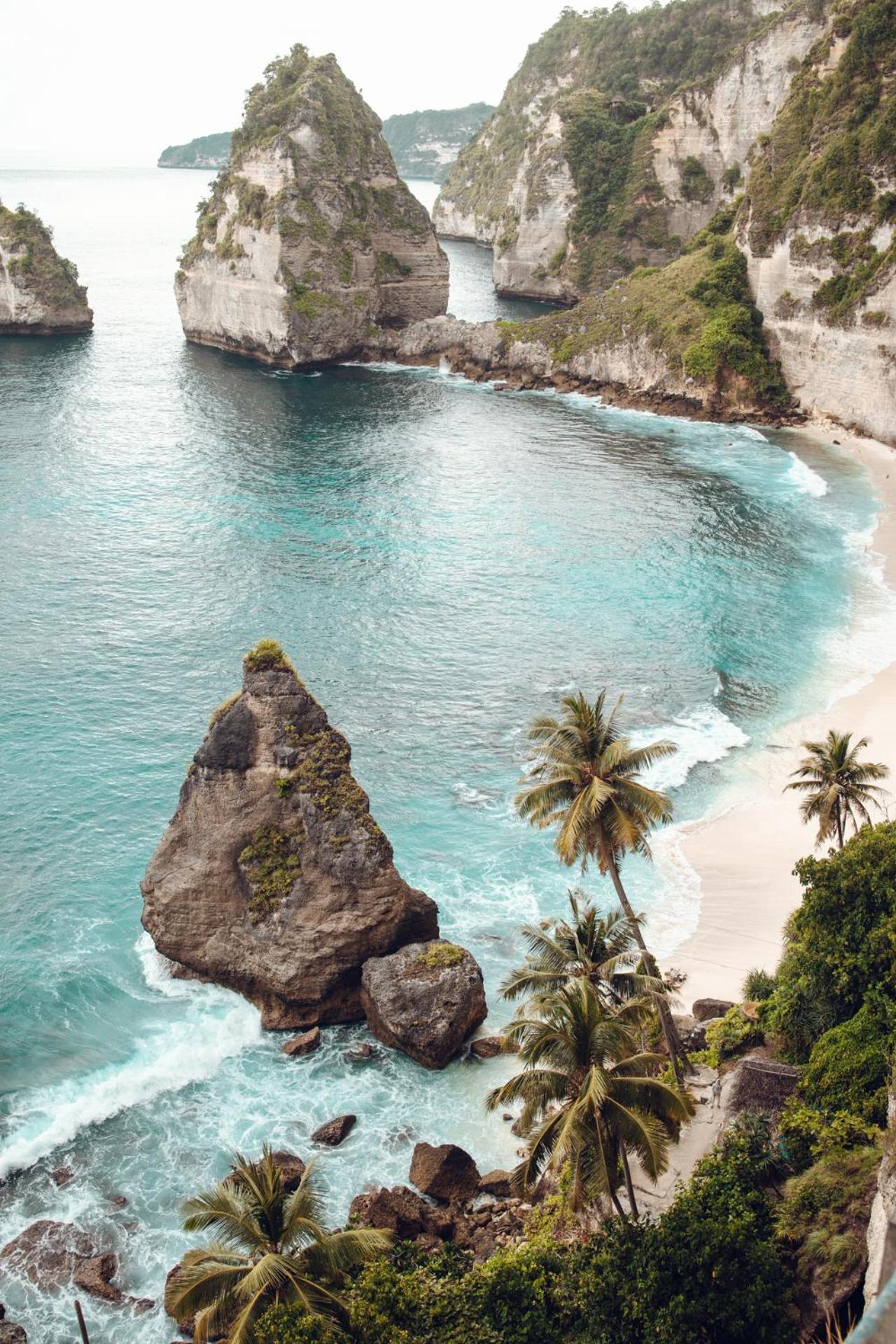 Tropical Glamping Nusa Penida Diamond Beach - Cliff Side Edge Polilit エクステリア 写真