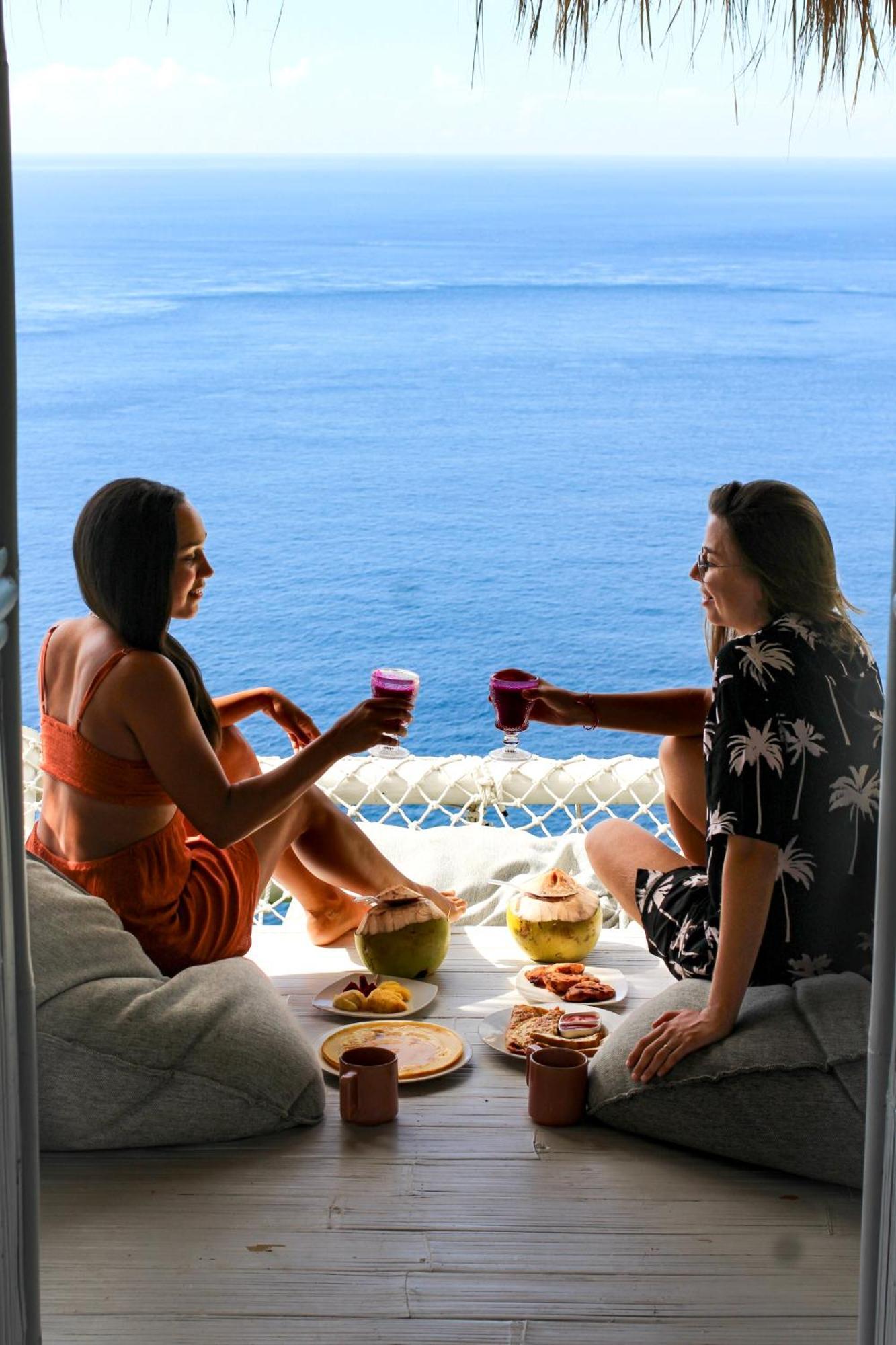 Tropical Glamping Nusa Penida Diamond Beach - Cliff Side Edge Polilit エクステリア 写真