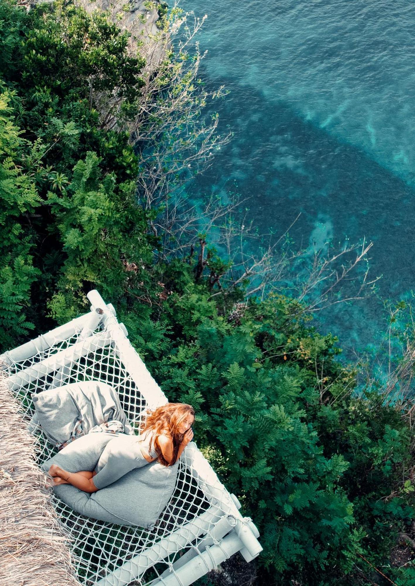 Tropical Glamping Nusa Penida Diamond Beach - Cliff Side Edge Polilit エクステリア 写真