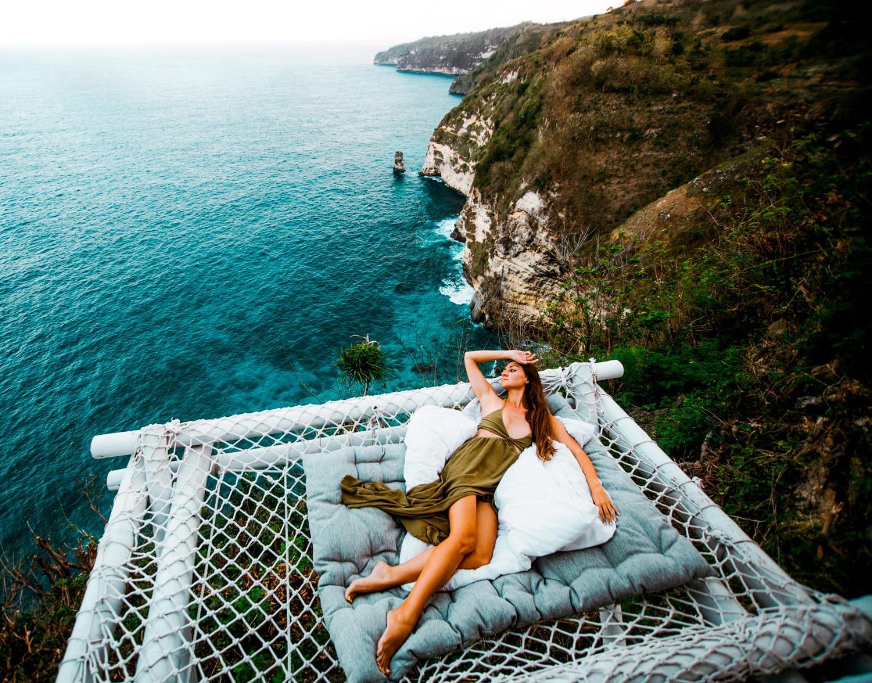 Tropical Glamping Nusa Penida Diamond Beach - Cliff Side Edge Polilit エクステリア 写真